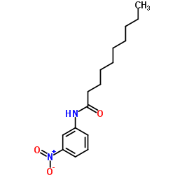 N-(3-Nitrophenyl)decanamide Structure