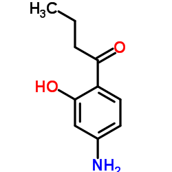 1-(4-Amino-2-hydroxyphenyl)-1-butanone Structure