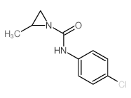 1-Aziridinecarboxamide, N- (4-chlorophenyl)-2-methyl- structure