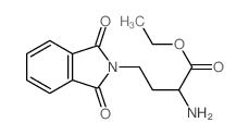ethyl 2-amino-4-(1,3-dioxoisoindol-2-yl)butanoate Structure