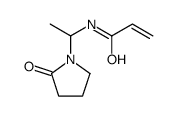 N-[1-(2-oxopyrrolidin-1-yl)ethyl]prop-2-enamide Structure