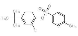 2-chloro-1-(4-methylphenyl)sulfonyloxy-4-tert-butyl-benzene Structure