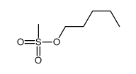 pentyl methanesulfonate Structure