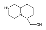 2H-Pyrido[1,2-a]pyrazine-6-methanol,octahydro-,(6R,9aR)-rel-(9CI)结构式