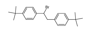 1-Bromo-1,2-bis(p-tert-butylphenyl)ethane结构式