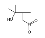 (3R)-2,3-dimethyl-4-nitrobutan-2-ol结构式