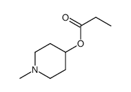 N-methylpiperidin-4-yl propionate结构式