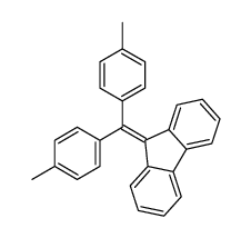 9-[bis(4-methylphenyl)methylidene]fluorene结构式