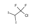 1-chloro-1,1-difluoro-2,2-diiodo-ethane Structure