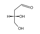 (S)-3,4-dihydroxy-butyraldehyde结构式