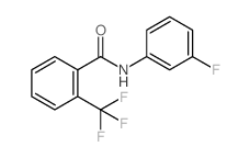 N-(3-Fluorophenyl)-2-(trifluoromethyl)benzamide Structure