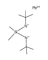 1,3-di-tert-butyl-2,2-dimethyl-1,2-3,4λ2-diazasilaplumbetidine Structure