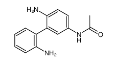 N-(6,2'-diamino-biphenyl-3-yl)-acetamide结构式