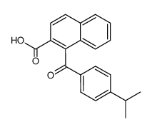 1-(4-isopropyl-benzoyl)-[2]naphthoic acid Structure
