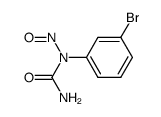 1-(3-bromophenyl)-1-nitrosourea结构式