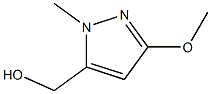 (3-methoxy-1-methyl-1H-pyrazol-5-yl)methanol结构式