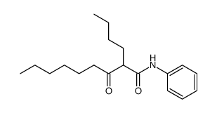 α-Heptanoylhexananilid结构式