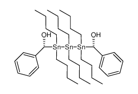 Bu2[Ph(OH)CH]SnSn(Bu)2Sn[CH(OH)Ph]Bu2 Structure