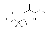 methyl 4,4,5,5,6,6,6-heptafluoro-2-methylhexanoate Structure