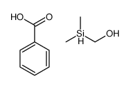 benzoic acid,dimethylsilylmethanol Structure