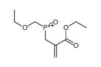 2-ethoxycarbonylprop-2-enyl-(ethoxymethyl)-oxophosphanium Structure