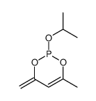 4-methyl-6-methylidene-2-propan-2-yloxy-1,3,2-dioxaphosphinine Structure