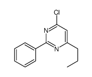 4-chloro-2-phenyl-6-propylpyrimidine Structure