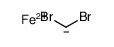 dibromomethane,iron(2+) Structure