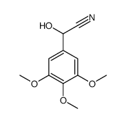 (3,4,5-trimethoxyphenyl)glycolonitrile结构式