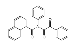 N-(2-oxo-2-phenylacetyl)-N-phenylnaphthalene-1-carboxamide Structure