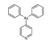 diphenyl(pyridin-4-yl)arsane结构式