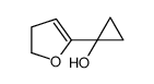 1-(2,3-dihydrofuran-5-yl)cyclopropan-1-ol结构式