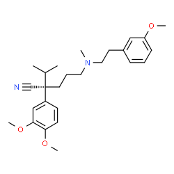 4-desmethoxyverapamil structure