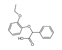 2-(2-ethoxyphenoxy)-2-phenylacetic acid结构式
