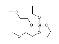 6,6-diethoxy-2,5,7,10-tetraoxa-6-silaundecane Structure