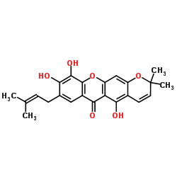 7-Prenyljacareubin Structure