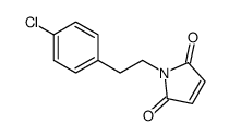 1-[2-(4-chlorophenyl)ethyl]pyrrole-2,5-dione结构式