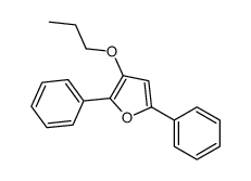 2,5-diphenyl-3-propoxyfuran结构式