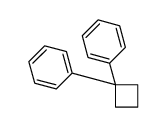 (1-phenylcyclobutyl)benzene Structure