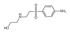 2-(2-(4-aminophenylsulfonyl)ethylamino)ethanol Structure