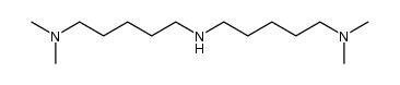 Bis-[5-dimethylamino-pentyl-(1)]-amin Structure