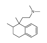 2-(1,2-dimethyl-3,4-dihydro-2H-naphthalen-1-yl)-N,N-dimethylethanamine结构式