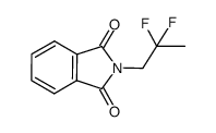 2-(2,2-difluoropropyl)isoindoline-1,3-dione结构式