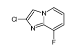 2-Chloro-8-fluoroimidazo[1,2-a]pyridine结构式