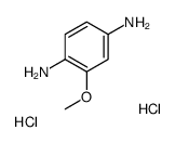 2-Methoxy-1,4-benzenediamine dihydrochloride结构式