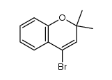 4-bromo-2,2-dimethyl-2H-1-benzopyran结构式