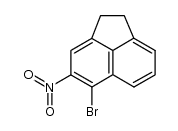 5-bromo-4-nitro-acenaphthene结构式