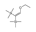 (2-ethoxy-1-trimethylsilylethenyl)-trimethylsilane结构式