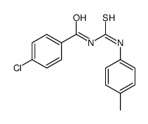 4-chloro-N-[(4-methylphenyl)carbamothioyl]benzamide Structure