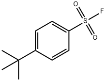 Benzenesulfonyl fluoride, 4-(1,1-dimethylethyl)- Structure